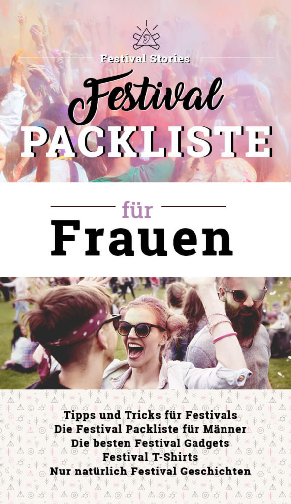 Festival Packliste für Frauen- Tipps zum packen für Festivals, Gadgets